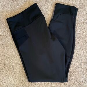 Brooks Black Leggings Running Athletic Size L